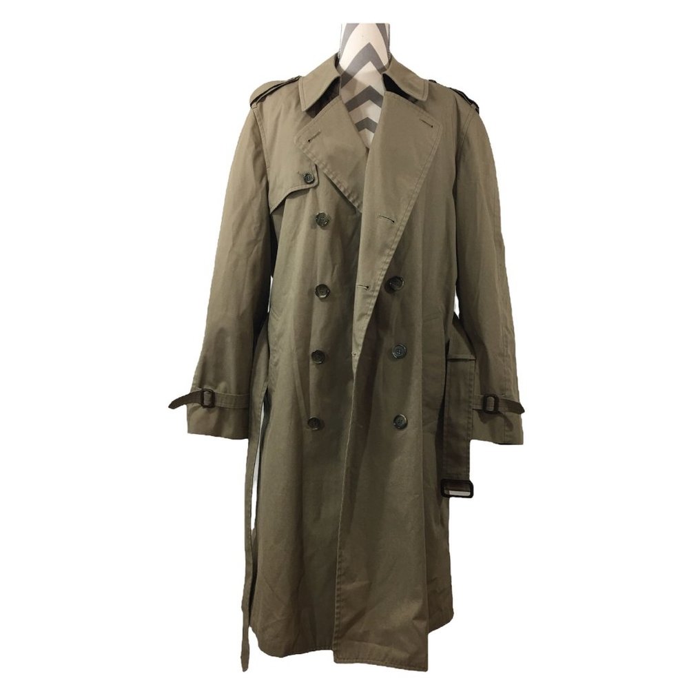 London Fog Men's Peacoat Size 44r - image 5